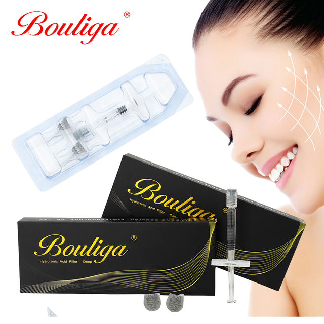 Yüz ve Kırışıklık Azaltma için 2ml Enjekte Edilebilir Ha Dermal Filler Asit Enjeksiyonu